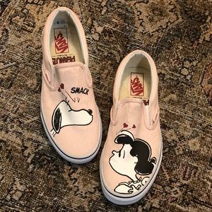 VANS x PEANUTS size 6 flats